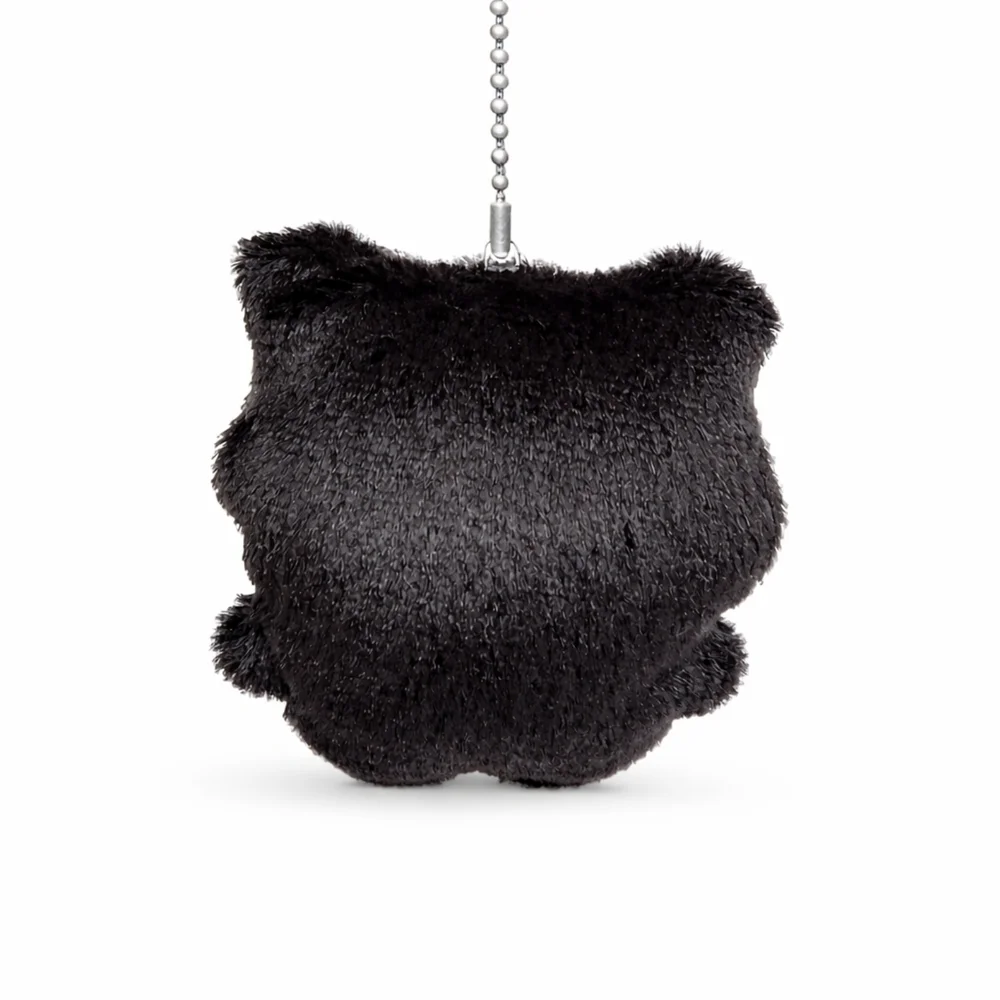 Black Cat Plush Keychain Cute Bag Charm Kawaii Soft Toy NWT